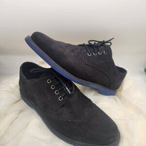 NEW-Laced Up Men Shoes G By Guess, Color: Black, Size: 10